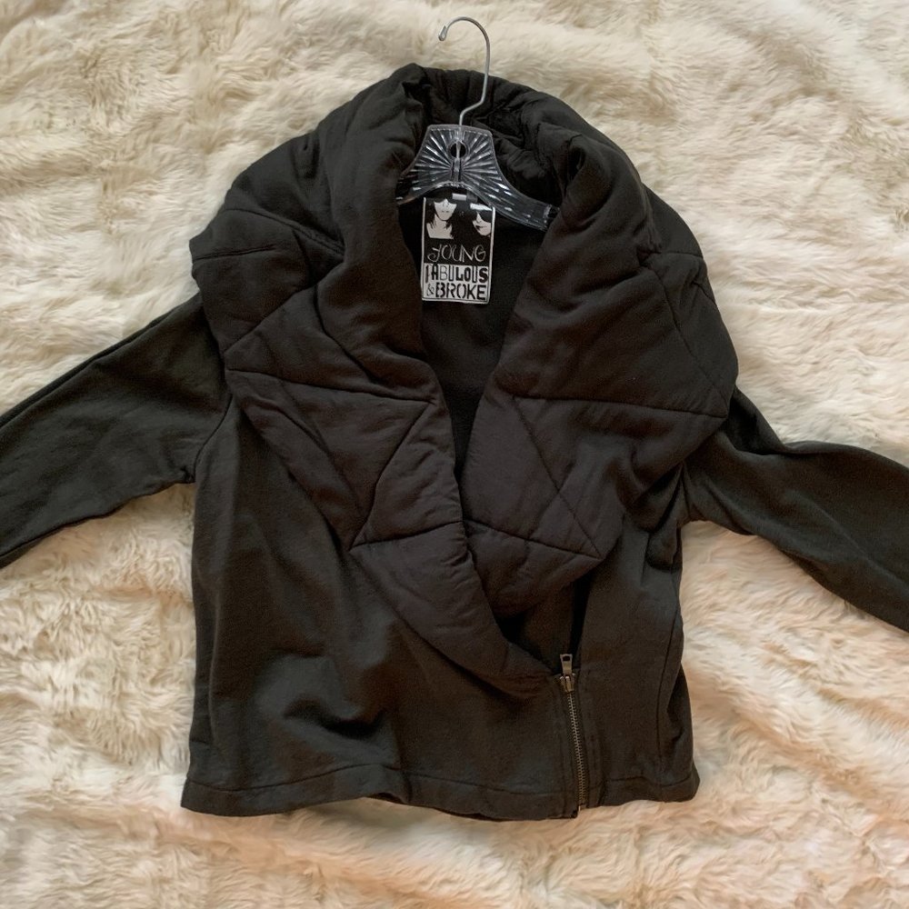 Young Fabulous and Broke Olive Jacket in Medium